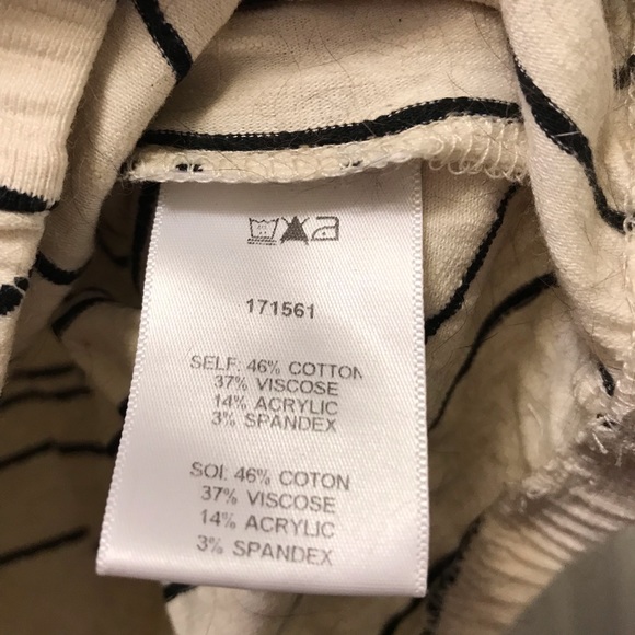 Dolan Anthropologie striped T shirt size large - Picture 4 of 5